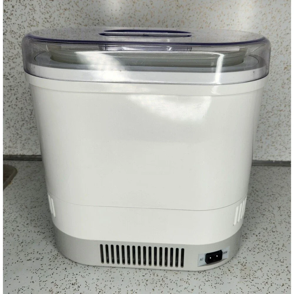 Cuisinart CYM-100 Electronic Automatic Cooling Yogurt Maker Tested Working!